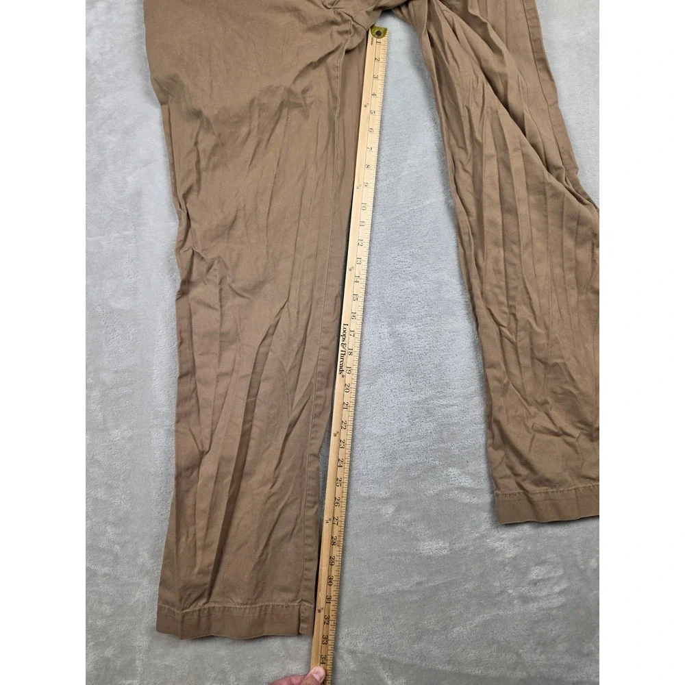 Polo Ralph Lauren Chino Pants Mens 34/34 Brown Cotton Straight Leg Casual